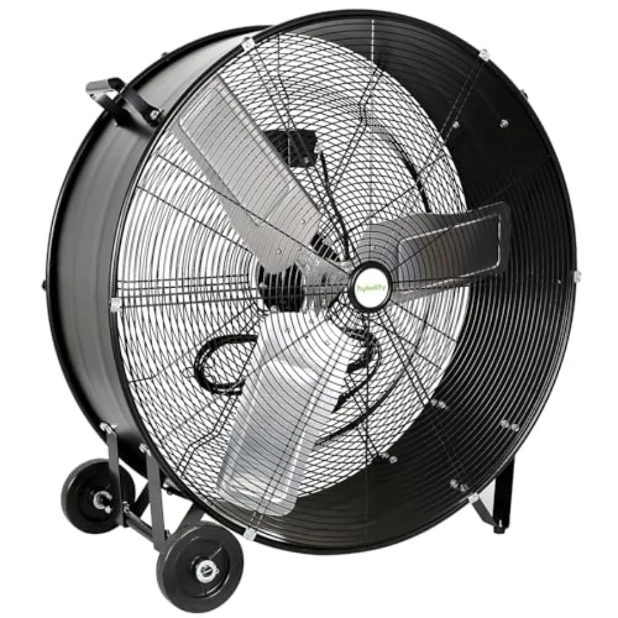 30 inch High Velocity Drum Fan, 2-Speed Heavy Duty Industrial Shop Fan Up to 13000 CFM, Commercial Floor Fan for Warehouse, Wor
30 inch High Velocity Drum Fan, 2-Speed Heavy Duty Industrial Shop Fan Up to 13000 CFM, Commercial Floor Fan for Warehouse, Wor