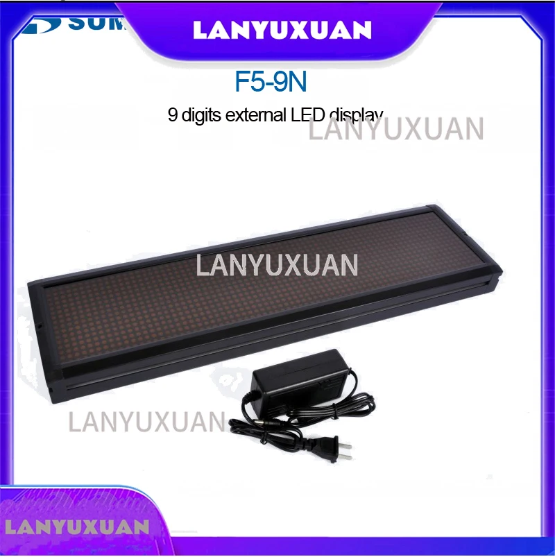2026 Aluminum Enclosure External Electronic with Large 9-Digit LED Screen Display for Long Distance Reading Load Weighing Indic
2026 Aluminum Enclosure External Electronic with Large 9-Digit LED Screen Display for Long Distance Reading Load Weighing Indic