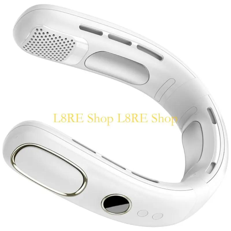 L8RE Wearable Air Conditioner Miniature Rechargeable Digital Display Electric Fan Portable Hanging Necks Cooling Device
L8RE Wearable Air Conditioner Miniature Rechargeable Digital Display Electric Fan Portable Hanging Necks Cooling Device