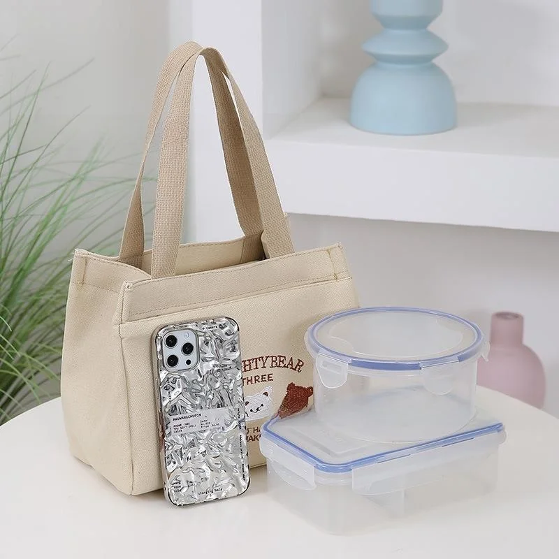 Portable Lunch Box Bag Picnic Bento Box Carrier High Aesthetic Value Office Workers Lunch Bag Women's Handbag Artistic ...
Portable Lunch Box Bag Picnic Bento Box Carrier High Aesthetic Value Office Workers Lunch Bag Women's Handbag Artistic ...