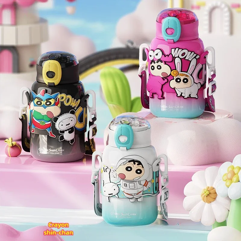 Crayon Shin-chan Children's Thermos Cup 480ML Students Travel To School Water Cup Cartoon Cute Stainless Steel Straw Cup
Crayon Shin-chan Children's Thermos Cup 480ML Students Travel To School Water Cup Cartoon Cute Stainless Steel Straw Cup
