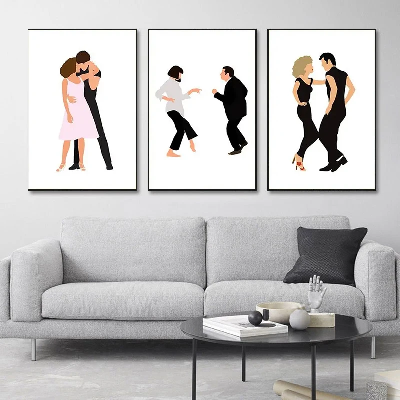 Abstract Men and Women Dancing Poster and Prints Minimalist Art Canvas Painting Wall Art Pictures for Home Living Room Decor
Abstract Men and Women Dancing Poster and Prints Minimalist Art Canvas Painting Wall Art Pictures for Home Living Room Decor