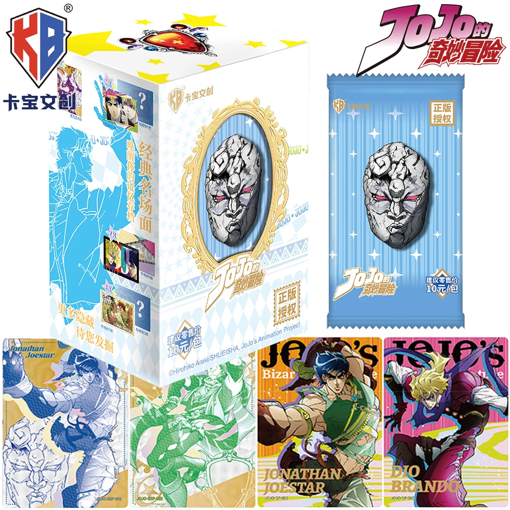 New KABAO Genuine JoJo's Bizarre Adventure Collection Card Super Ability Battle Theme Japanese Anime Exquisite Peripheral Toys
New KABAO Genuine JoJo's Bizarre Adventure Collection Card Super Ability Battle Theme Japanese Anime Exquisite Peripheral Toys