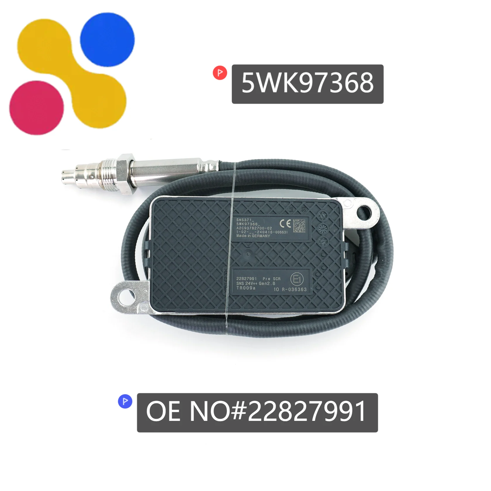5WK97368 22827991 A2C93782700-02 Новый азотно-кислородный датчик 5WK9 7368 Высокопроизводительный датчик Nox для деталей грузовиков VOLVO 24 В
5WK97368 22827991 A2C93782700-02 Новый азотно-кислородный датчик 5WK9 7368 Высокопроизводительный датчик Nox для деталей грузовиков VOLVO 24 В