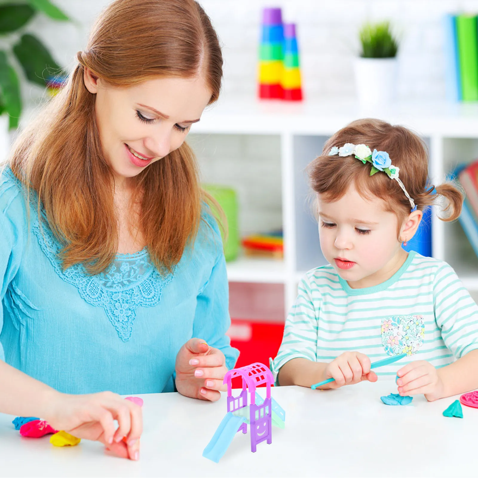 10Pcs Miniature for Dollhouse Toddler Indoor Playset Unique Design Creative Play Accessories Slide for Kids
10Pcs Miniature for Dollhouse Toddler Indoor Playset Unique Design Creative Play Accessories Slide for Kids