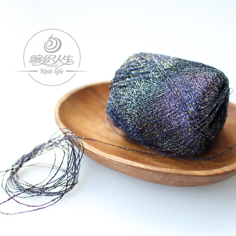 Hamanaka Japan Imported Wool Gold and Silver Silk Knot Thread Inconspicuous Segment Dyeing Hand-woven Crochet Lace Thread 25g
Hamanaka Japan Imported Wool Gold and Silver Silk Knot Thread Inconspicuous Segment Dyeing Hand-woven Crochet Lace Thread 25g