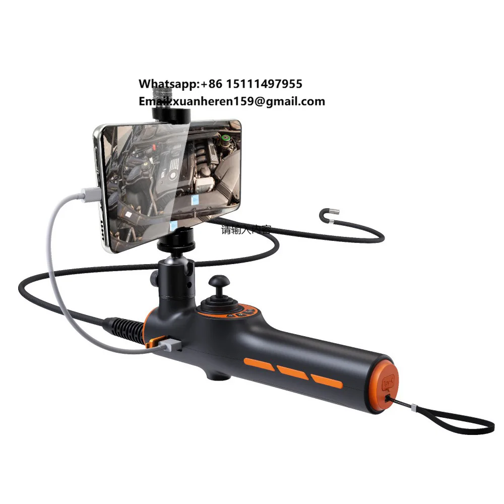 6mm HD Industrial Videoscope 360 Articulated Endoscope Smartphone Snake Inspection Portable Car Borescope Waterproof Camera
6mm HD Industrial Videoscope 360 Articulated Endoscope Smartphone Snake Inspection Portable Car Borescope Waterproof Camera