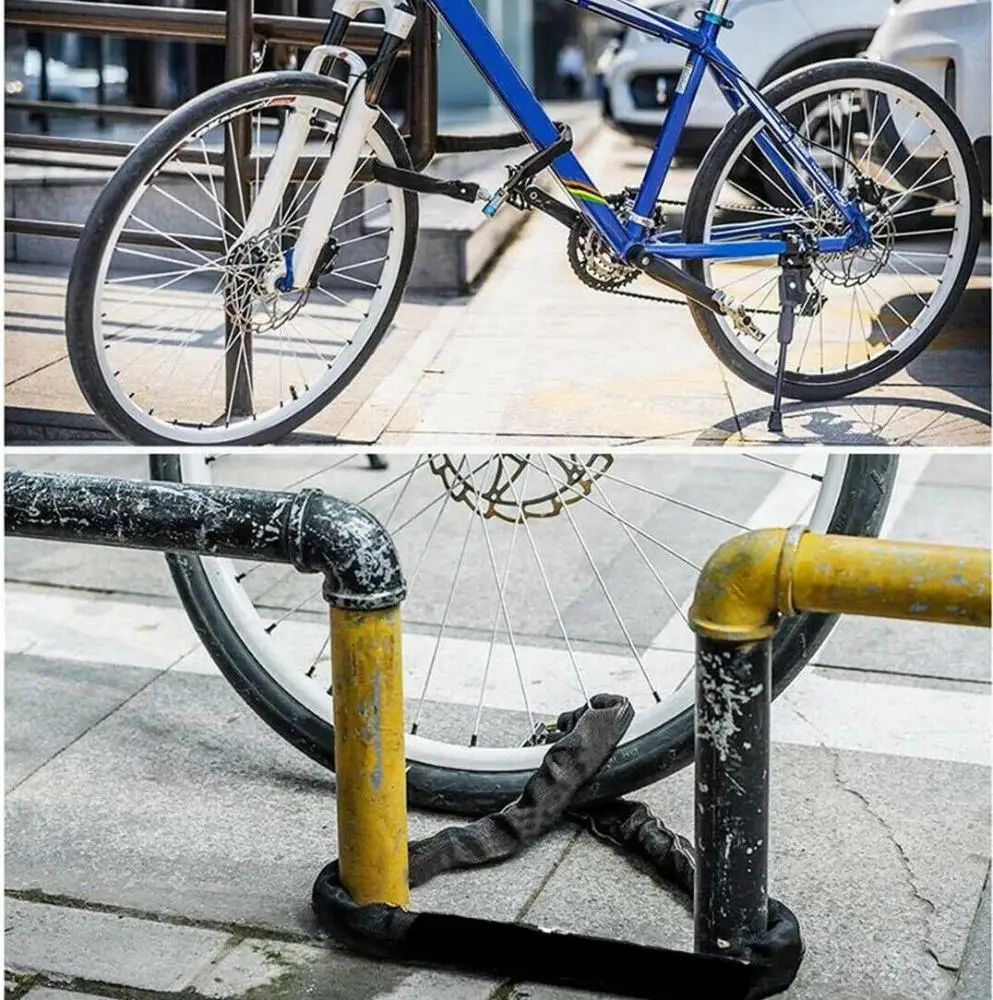 Strong Motorcycle Vehicle Protection Bicycle Scooter Anti-theft Padlock Chain Lock
Strong Motorcycle Vehicle Protection Bicycle Scooter Anti-theft Padlock Chain Lock