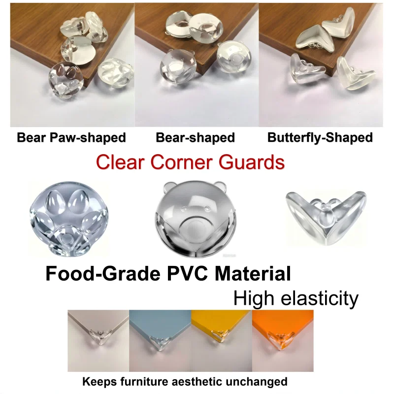 Baby Safety Silicone Kids Proofing Edge Protector Soft Transparent Children Anti Collision Table Corner Edge Protection Cover
Baby Safety Silicone Kids Proofing Edge Protector Soft Transparent Children Anti Collision Table Corner Edge Protection Cover