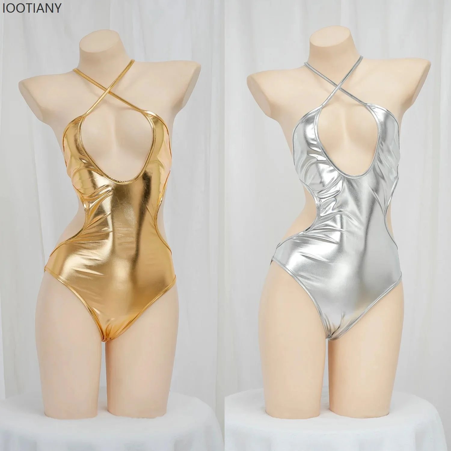 New Anime Backless Women's Swimsuit Bodysuit Cute Girl Underwear Gold Hollow Sexy Swimsuit Beach Hot Spring Role Play Outfit
New Anime Backless Women's Swimsuit Bodysuit Cute Girl Underwear Gold Hollow Sexy Swimsuit Beach Hot Spring Role Play Outfit