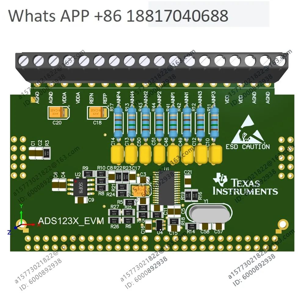 ADS1232 ADS1232 Module 24-Bit ADC Bridge Sensor 80SPS 2 Channel (Differential)
ADS1232 ADS1232 Module 24-Bit ADC Bridge Sensor 80SPS 2 Channel (Differential)