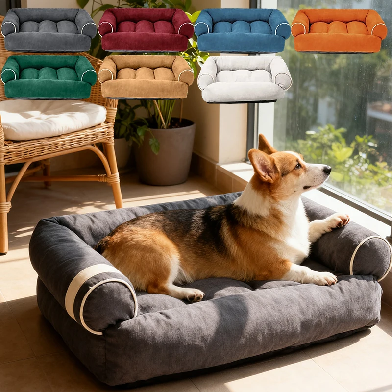 Thickened 1PC Warm Pet Dog Bed Sofa for Small Medium Large Dogs - S/M/L/XL Available Cat Mat Kennel with Deep Sleep Design 개집
Thickened 1PC Warm Pet Dog Bed Sofa for Small Medium Large Dogs - S/M/L/XL Available Cat Mat Kennel with Deep Sleep Design 개집