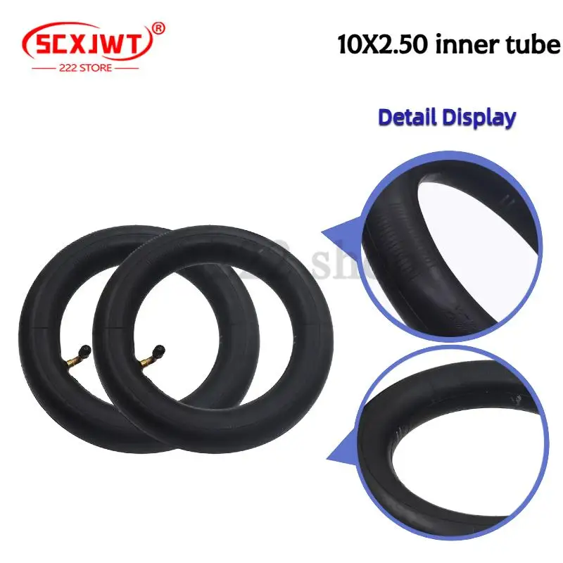 New 10x2.5 inner tube for bicycle, electric scooter tire inner tube
New 10x2.5 inner tube for bicycle, electric scooter tire inner tube
