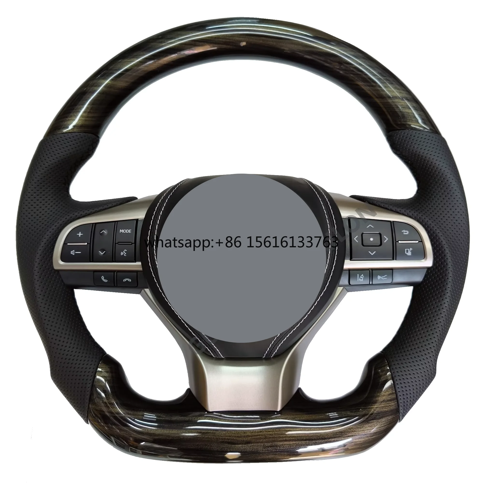 Factory Price Wooden & Leather Steering Wheel for Lexus Steering Wheel
Factory Price Wooden & Leather Steering Wheel for Lexus Steering Wheel