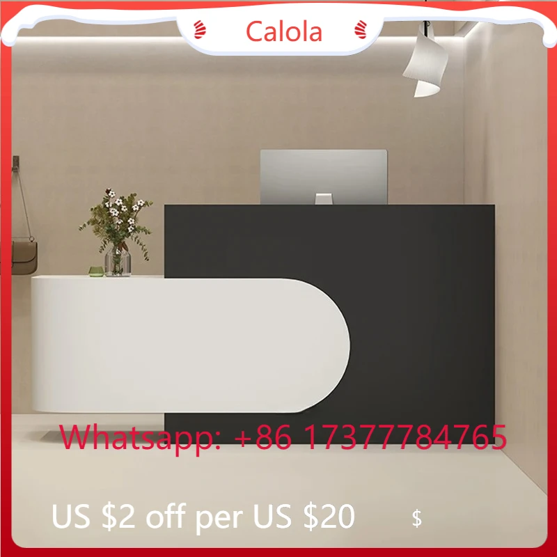 Cream Style Company Front Desk Reception Counter Modern Reception Desks
Cream Style Company Front Desk Reception Counter Modern Reception Desks