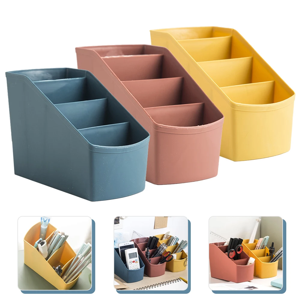 Remote Control Box Desk Organizer PP Material 4 Compartments Trapezoidal Shape Storage Office Supplies Home School Use
Remote Control Box Desk Organizer PP Material 4 Compartments Trapezoidal Shape Storage Office Supplies Home School Use