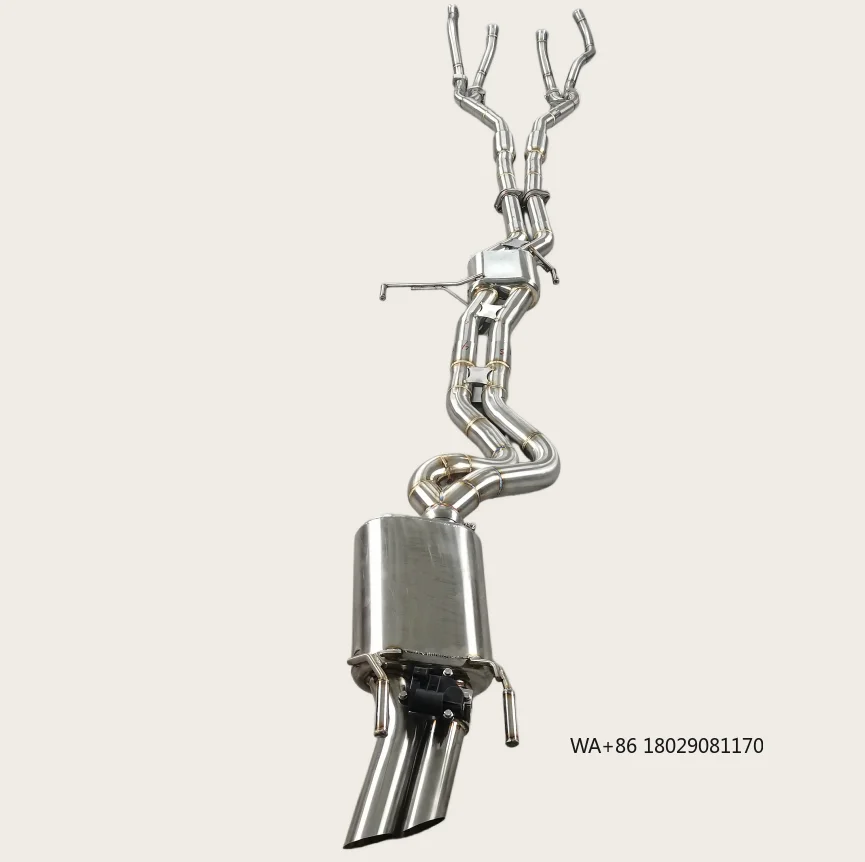 Factory OEM Custom Performance Exhaust System for S600 W140 6.0 Car Full Exhaust Pipes System with 304SS
Factory OEM Custom Performance Exhaust System for S600 W140 6.0 Car Full Exhaust Pipes System with 304SS