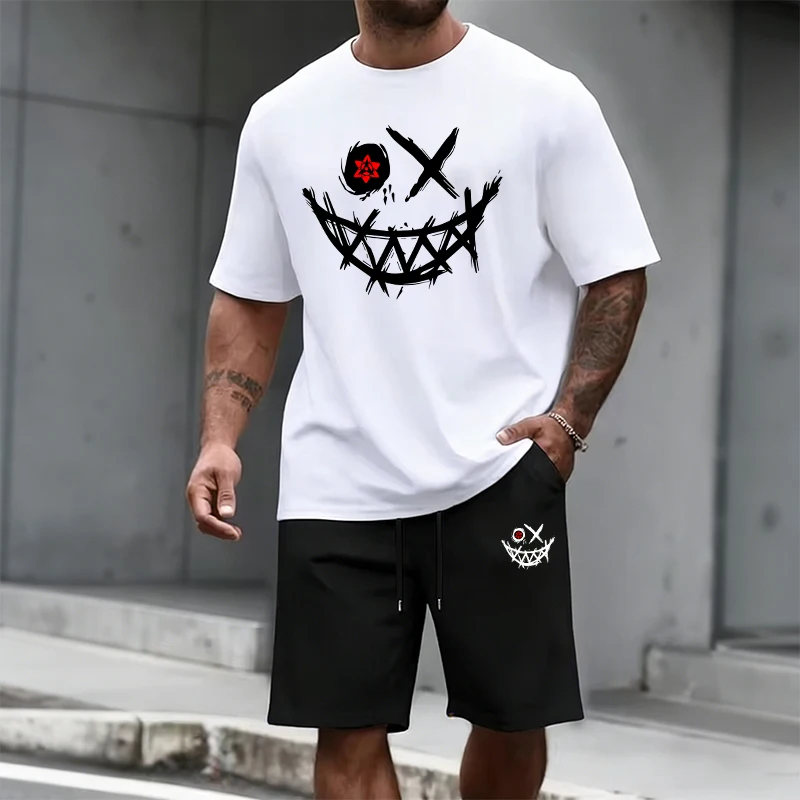 2026 Brand New Men's Tracksuit Cotton T-shirt and Sports Shorts Summer Daily Casual Fashion Short Sleeve Outfit Male Sportswear
2026 Brand New Men's Tracksuit Cotton T-shirt and Sports Shorts Summer Daily Casual Fashion Short Sleeve Outfit Male Sportswear