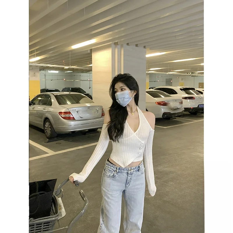 Женский топ Kubiliv Pure Desire Bla White с открытыми плечами, асимметричный, вязаный, для весеннего сезона, футболка Aosphere Feeling
Женский топ Kubiliv Pure Desire Bla White с открытыми плечами, асимметричный, вязаный, для весеннего сезона, футболка Aosphere Feeling