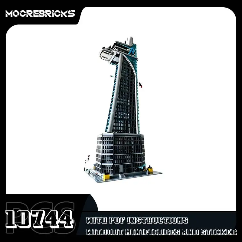 MOC Modular Super-Tall Skyscraper Building Blocks Set Futuristic City Landmark Model Adult Collection Gift Hobby Toy
MOC Modular Super-Tall Skyscraper Building Blocks Set Futuristic City Landmark Model Adult Collection Gift Hobby Toy
