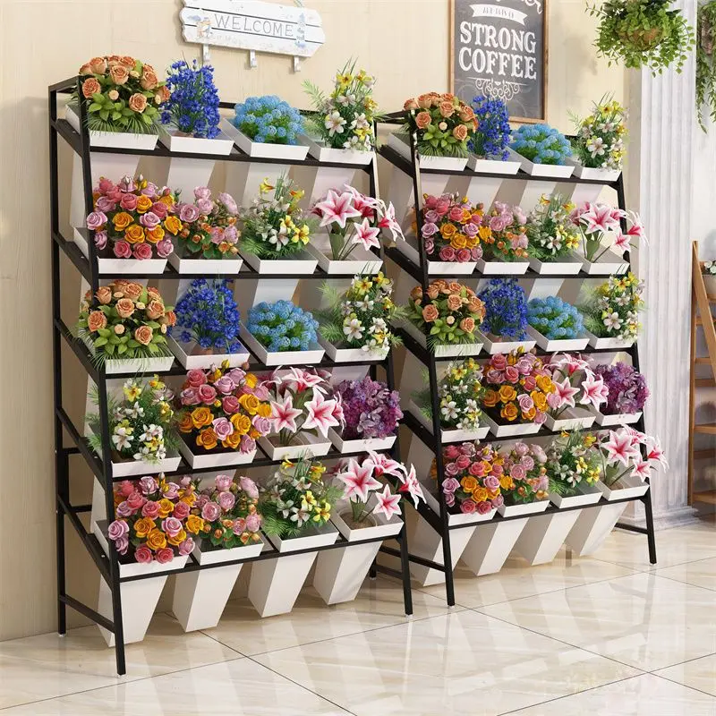 Wrought iron, multi-layer, flower shop, flower stand, stepped, waking bucket, storage, display
Wrought iron, multi-layer, flower shop, flower stand, stepped, waking bucket, storage, display