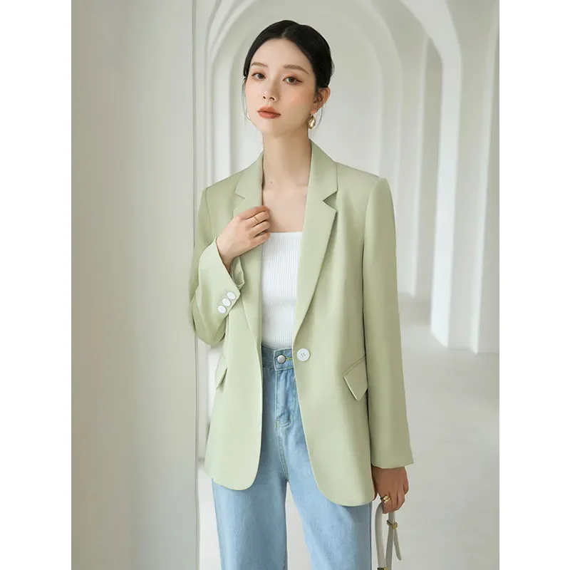 Дизайнерский костюм без железа, женская куртка, весна-осень, новый высококачественный повседневный зеленый костюм
Дизайнерский костюм без железа, женская куртка, весна-осень, новый высококачественный повседневный зеленый костюм