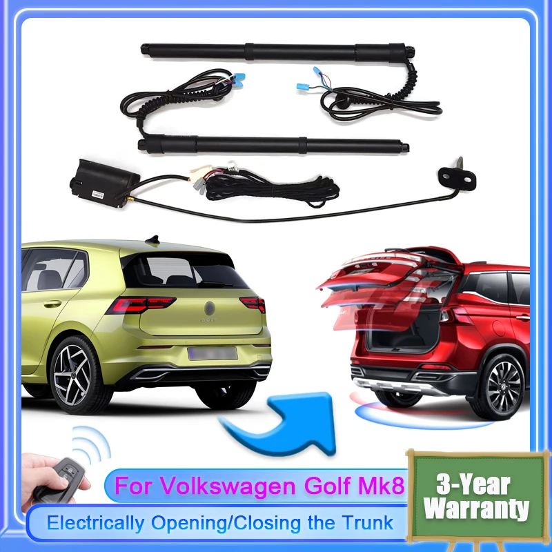 Для Volkswagen VW Golf Mk8 MQB 2019 ~ 2024 Автомобильная электрическая система подъема задней двери, комплект автоматического открывания задних ворот, автоматический подъем задней двери
Для Volkswagen VW Golf Mk8 MQB 2019 ~ 2024 Автомобильная электрическая система подъема задней двери, комплект автоматического открывания задних ворот, автоматический подъем задней двери