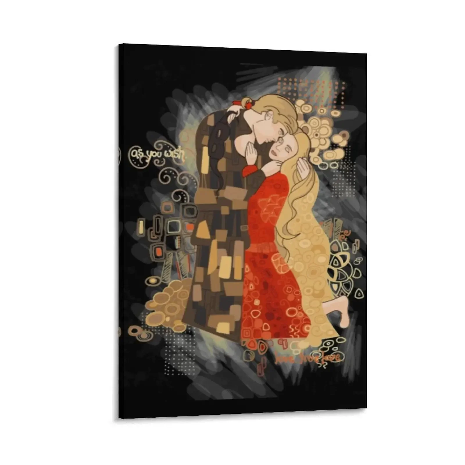 Princess Bride T-ShirtThe Invention of the Kiss Canvas Painting Decoration poster wall decoration
Princess Bride T-ShirtThe Invention of the Kiss Canvas Painting Decoration poster wall decoration