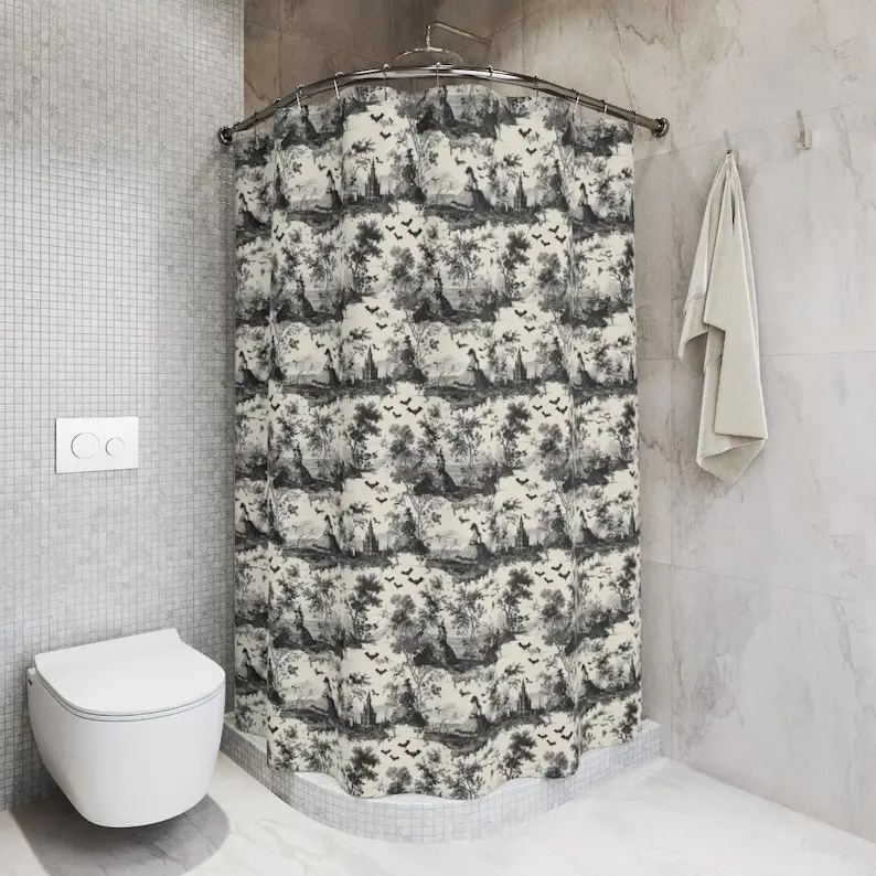 Занавеска для душа Spooky Witch Toile — винтажный готический декор для ванны с летучей мышью, подарок на Хэллоуин в темной академии
Занавеска для душа Spooky Witch Toile — винтажный готический декор для ванны с летучей мышью, подарок на Хэллоуин в темной академии