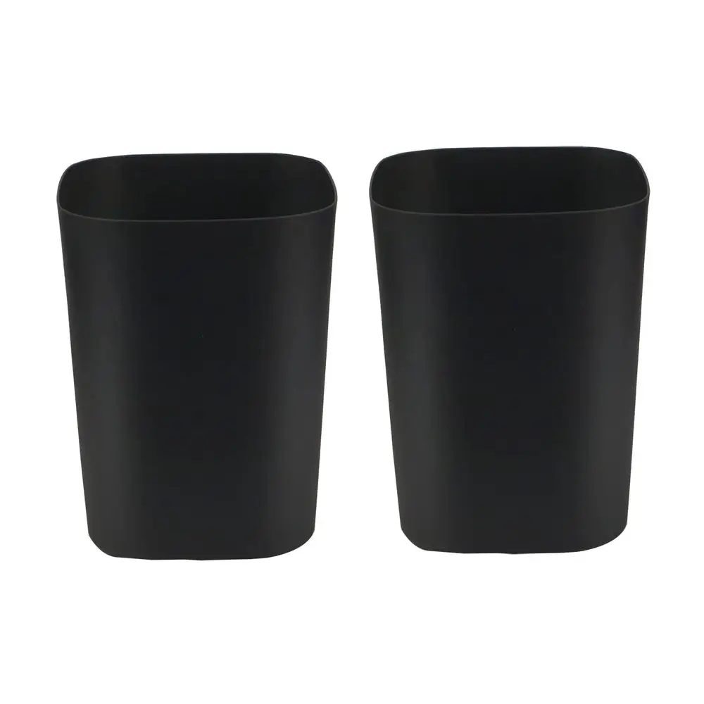 2 Gallon Dual Pack Trash Cans - Black for Home & Office Use
2 Gallon Dual Pack Trash Cans - Black for Home & Office Use