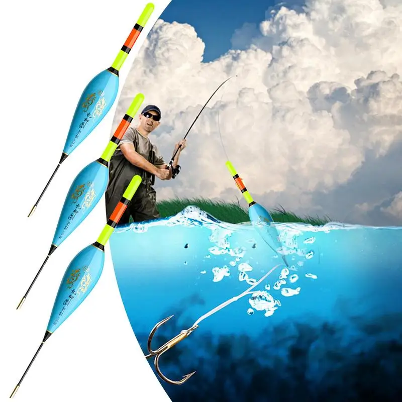 LED Fishing Floats Lighted LED Night Fishing Bobbers Solid Design Fishing Tackle For Saltwater Fishing Freshwater Fishing And
LED Fishing Floats Lighted LED Night Fishing Bobbers Solid Design Fishing Tackle For Saltwater Fishing Freshwater Fishing And
