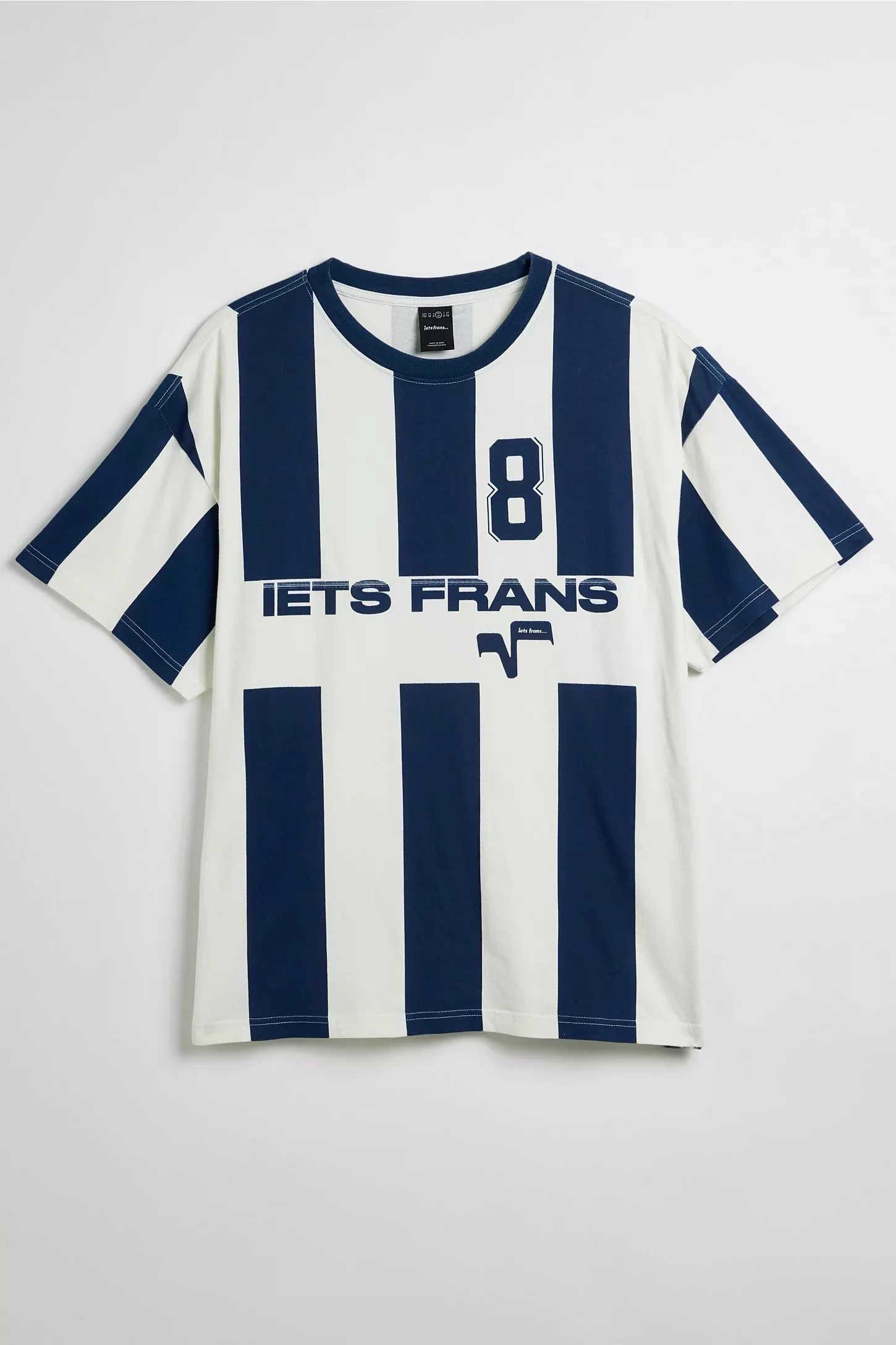 2024/25 Exclusive Original Quick Dry Tee Sports Fitness Top Popular Gift Clothing Y2K Iets Frans Sport Stripe Tee 
2024/25 Exclusive Original Quick Dry Tee Sports Fitness Top Popular Gift Clothing Y2K Iets Frans Sport Stripe Tee