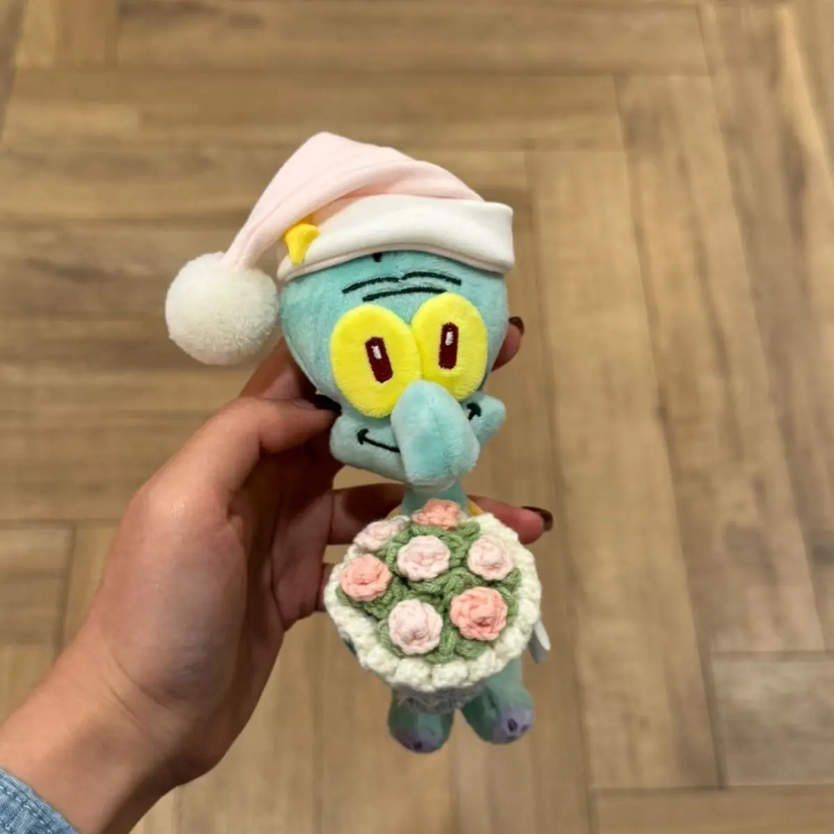 Anime Peripherals Squidward Tentacles Figure Puppet Pendant Squidward Tentacles Figurine Keychain Decoration Toys Gifts
Anime Peripherals Squidward Tentacles Figure Puppet Pendant Squidward Tentacles Figurine Keychain Decoration Toys Gifts