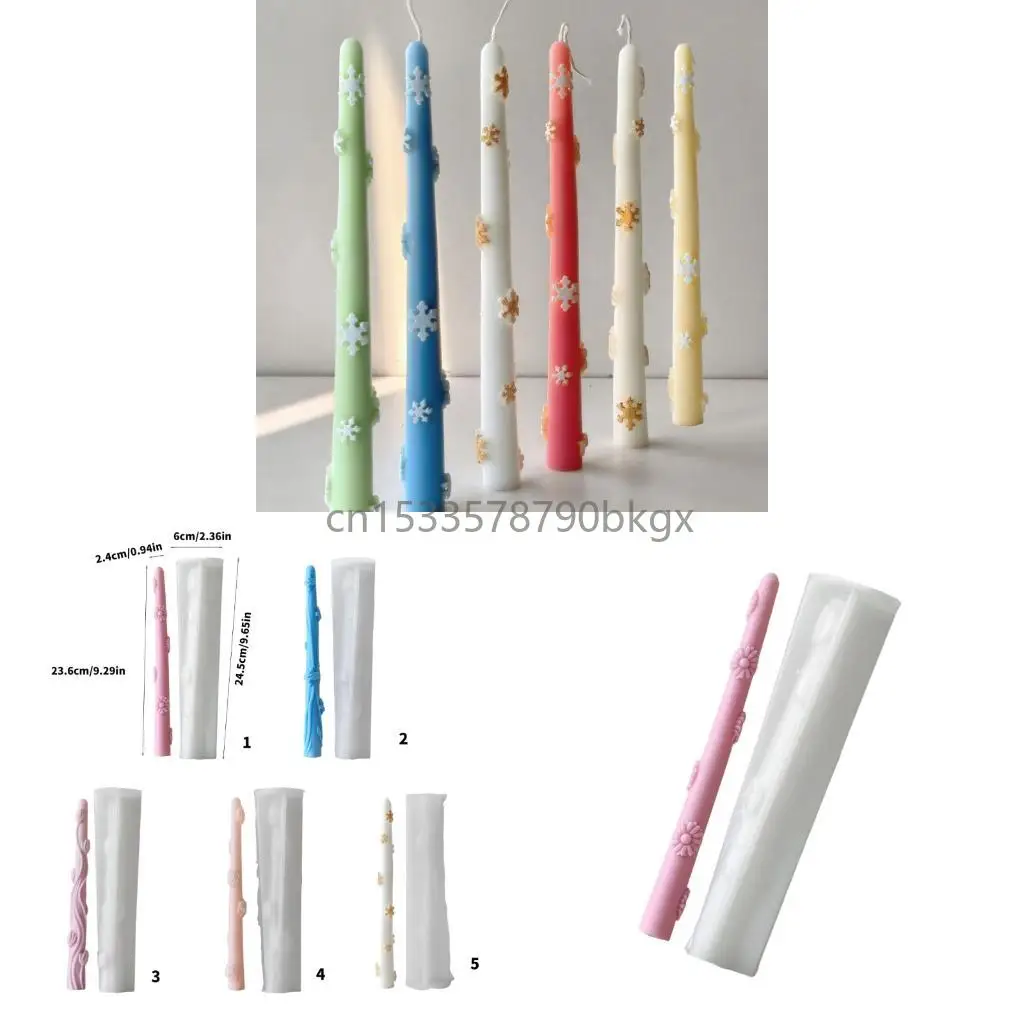 Flower Pattern Silicone Mold Long Mold Silicone Texture Crafting Moulds for Candle Making and Festival Present J78E
Flower Pattern Silicone Mold Long Mold Silicone Texture Crafting Moulds for Candle Making and Festival Present J78E