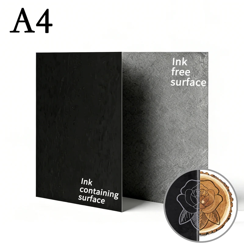 50Pcs A4 Black Graphite Copy Paper Carbon Paper Pattern Letters Erasable Tracing Paper Copy Paper Reusable Image For Office Use
50Pcs A4 Black Graphite Copy Paper Carbon Paper Pattern Letters Erasable Tracing Paper Copy Paper Reusable Image For Office Use