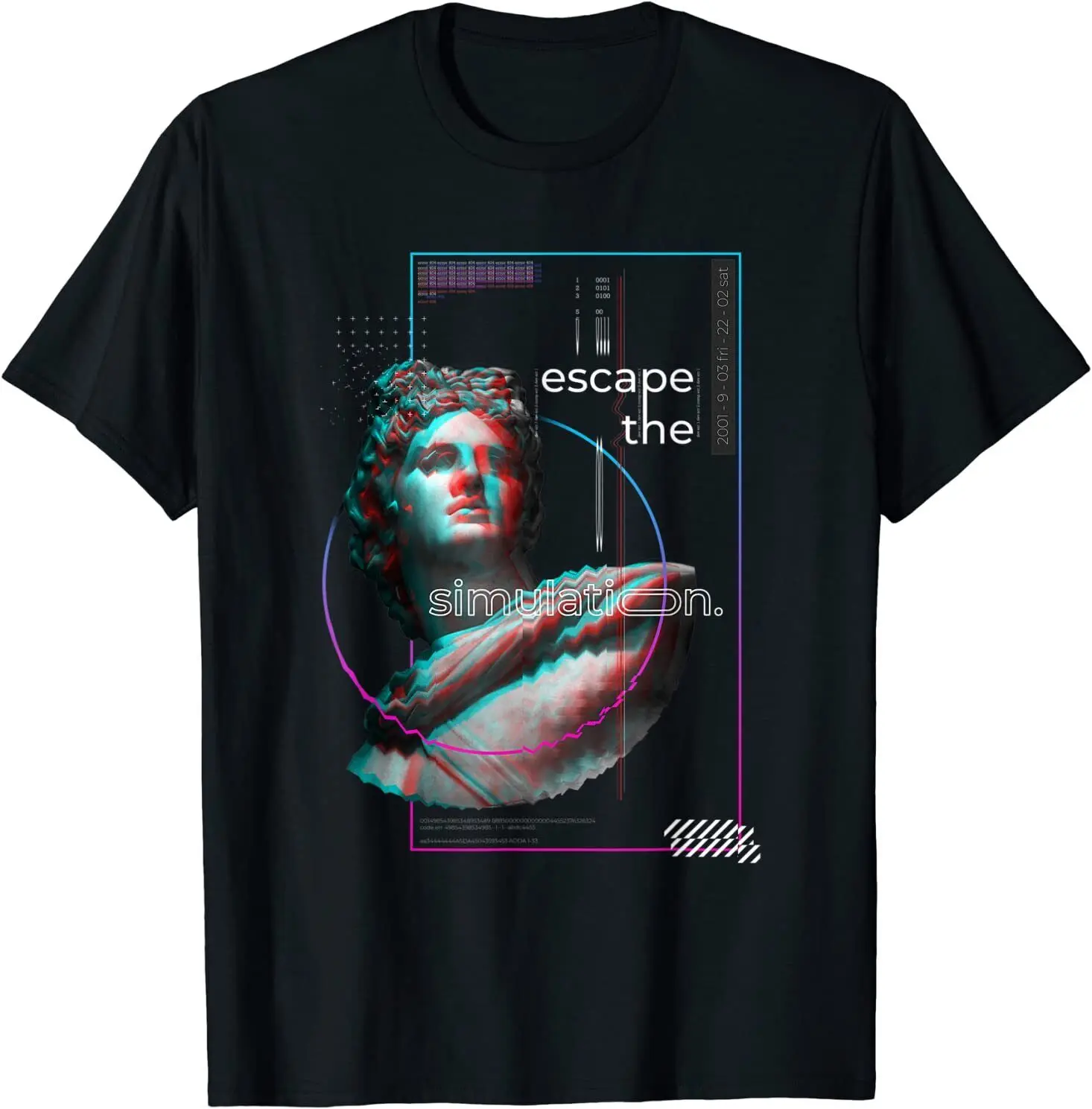 Glitch Retro Greek Statue Sculpture Synthwave Vaporwave T-Shirt 100% Cotton O-Neck Short Sleeve Casual Mens T-shirt Size S-3XL
Glitch Retro Greek Statue Sculpture Synthwave Vaporwave T-Shirt 100% Cotton O-Neck Short Sleeve Casual Mens T-shirt Size S-3XL