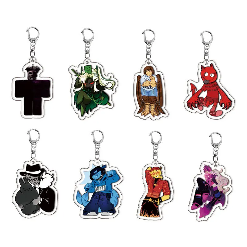 Generic Forsaken Roblox Double Sided Acrylic Keychain Anime Game Peripheral Bag Car Key Pendant For Game Fans Collectible Charms
Generic Forsaken Roblox Double Sided Acrylic Keychain Anime Game Peripheral Bag Car Key Pendant For Game Fans Collectible Charms