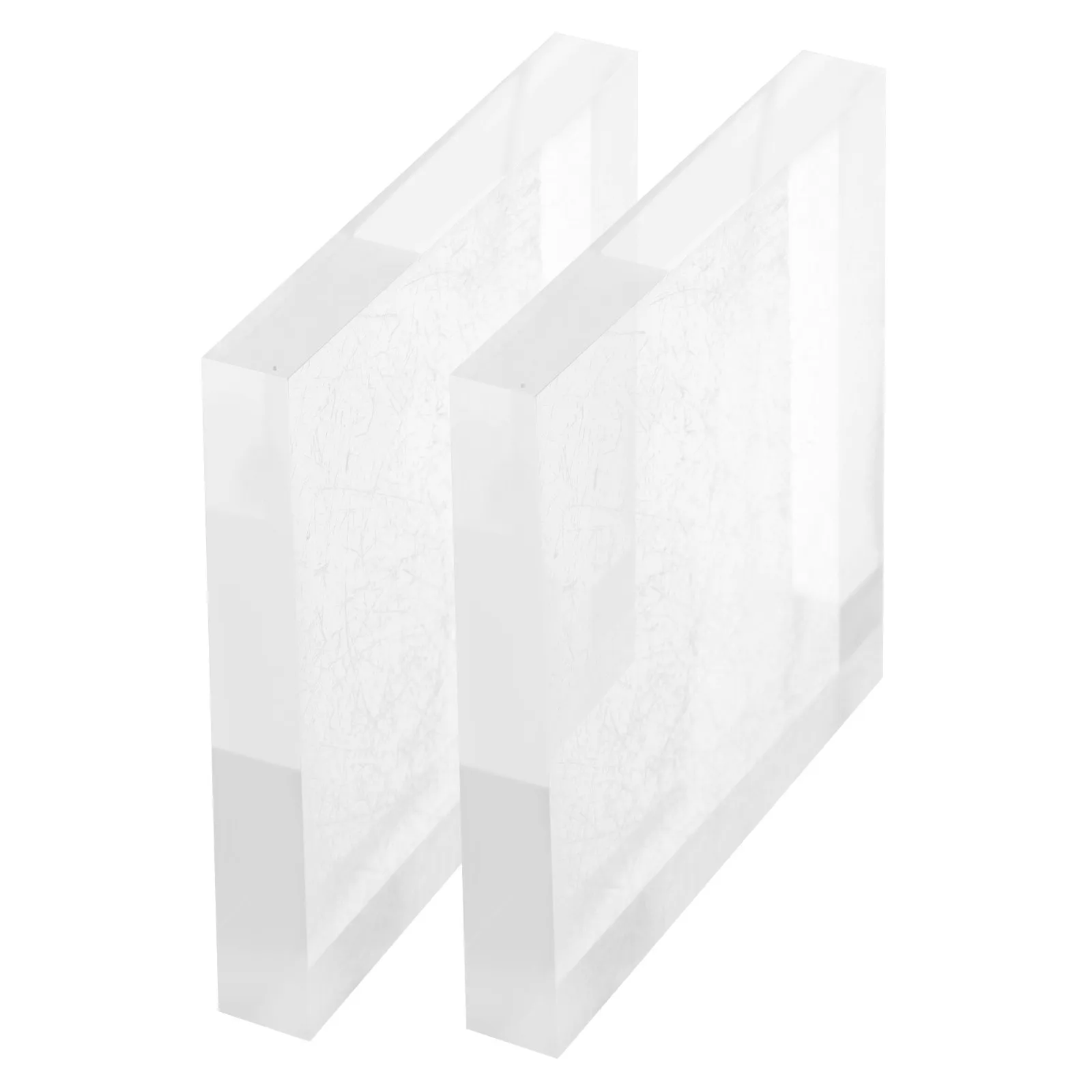 2Pcs Acrylic Jewelry Display Cube Base Clear Polished Square Stand Non-Slip Ring Showcase Holder Boutique Craft Display
2Pcs Acrylic Jewelry Display Cube Base Clear Polished Square Stand Non-Slip Ring Showcase Holder Boutique Craft Display
