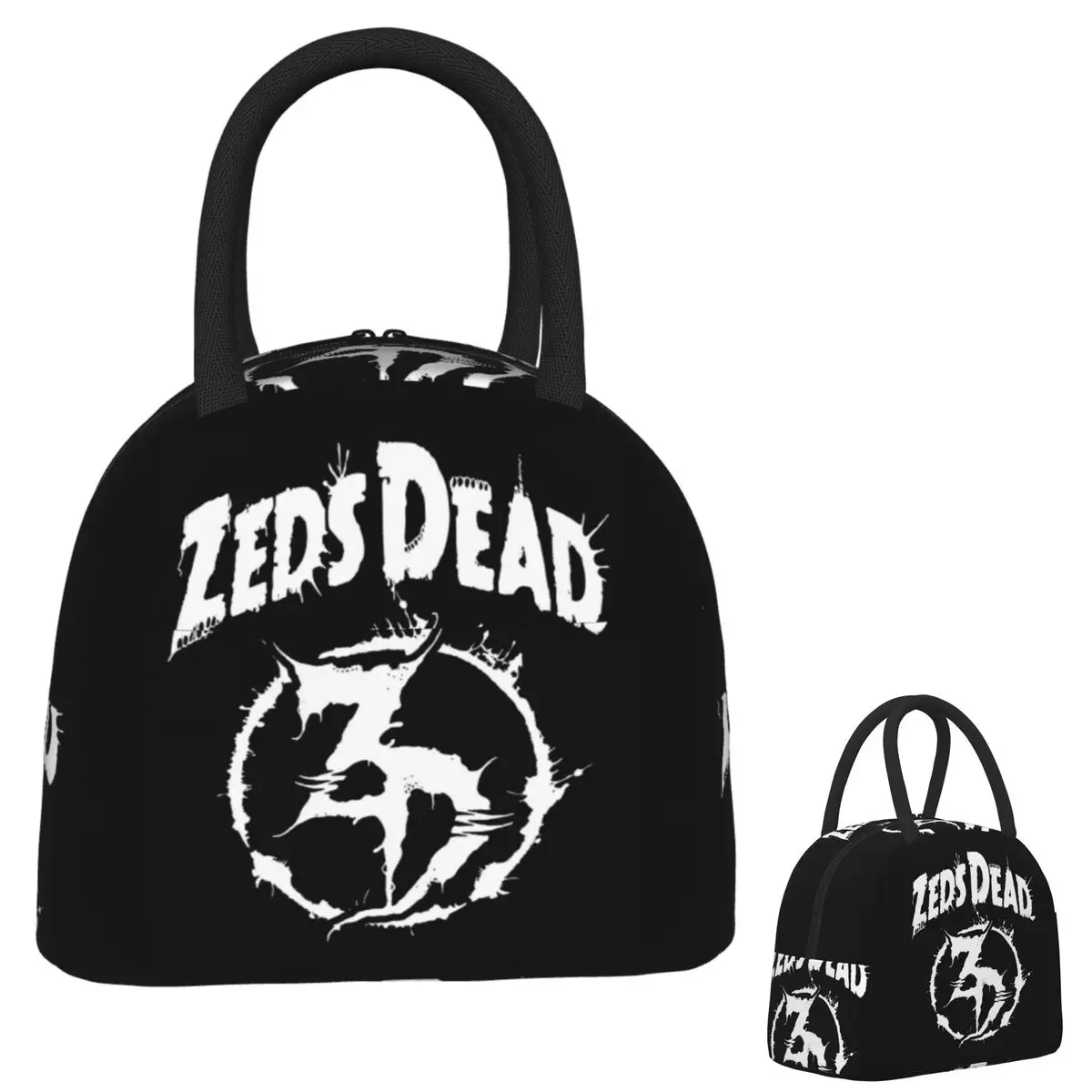 Изолированная сумка для обеда Zeds Dead 1, портативные коробки для еды для женщин и детей, термосумка для ланча
Изолированная сумка для обеда Zeds Dead 1, портативные коробки для еды для женщин и детей, термосумка для ланча