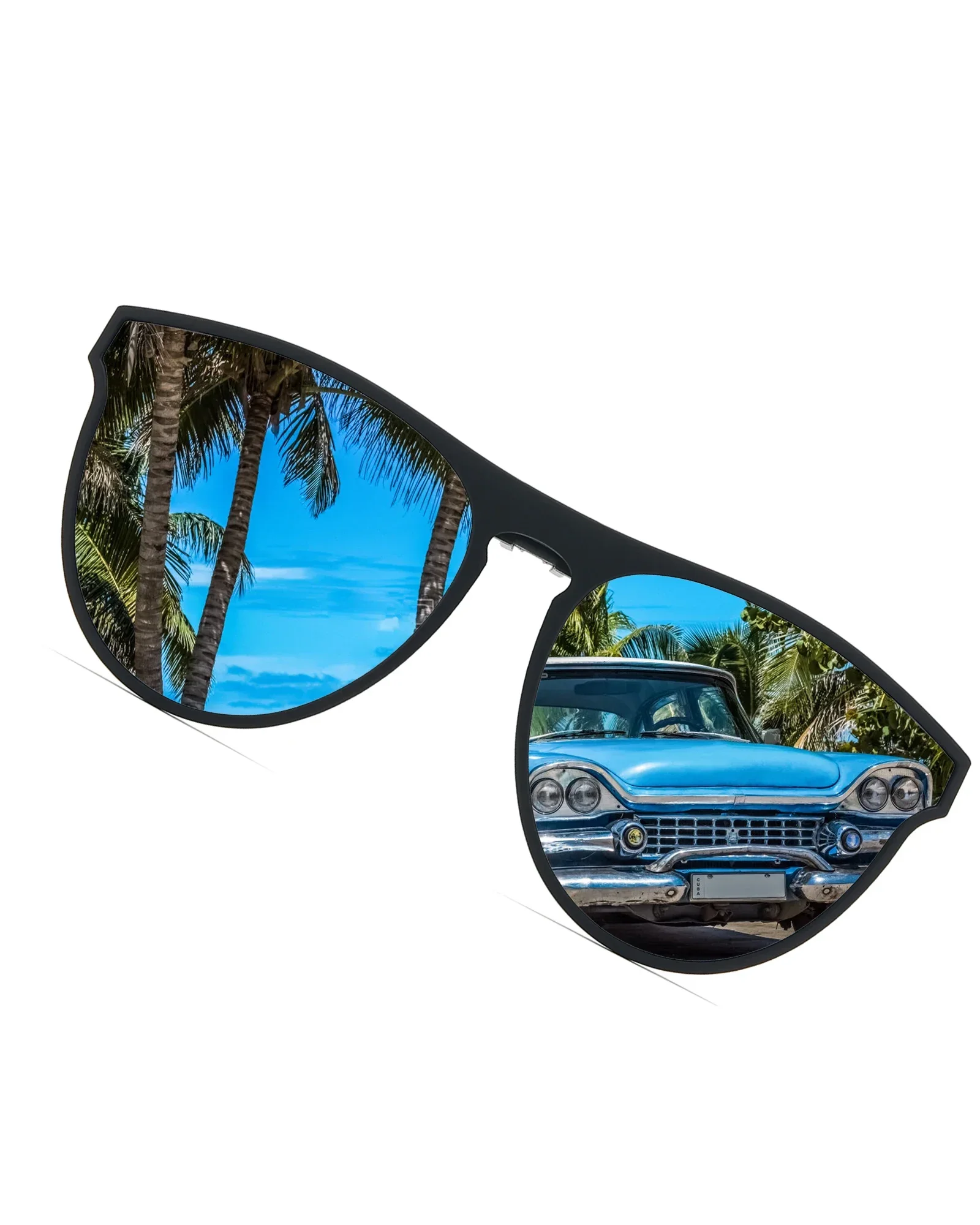 VEITHDIA Polarized Outdoor Clip-on Flip Up Clip Sunglasses For Prescription Glasses- TAC Lens with UV400 For Male Female VXK3
VEITHDIA Polarized Outdoor Clip-on Flip Up Clip Sunglasses For Prescription Glasses- TAC Lens with UV400 For Male Female VXK3