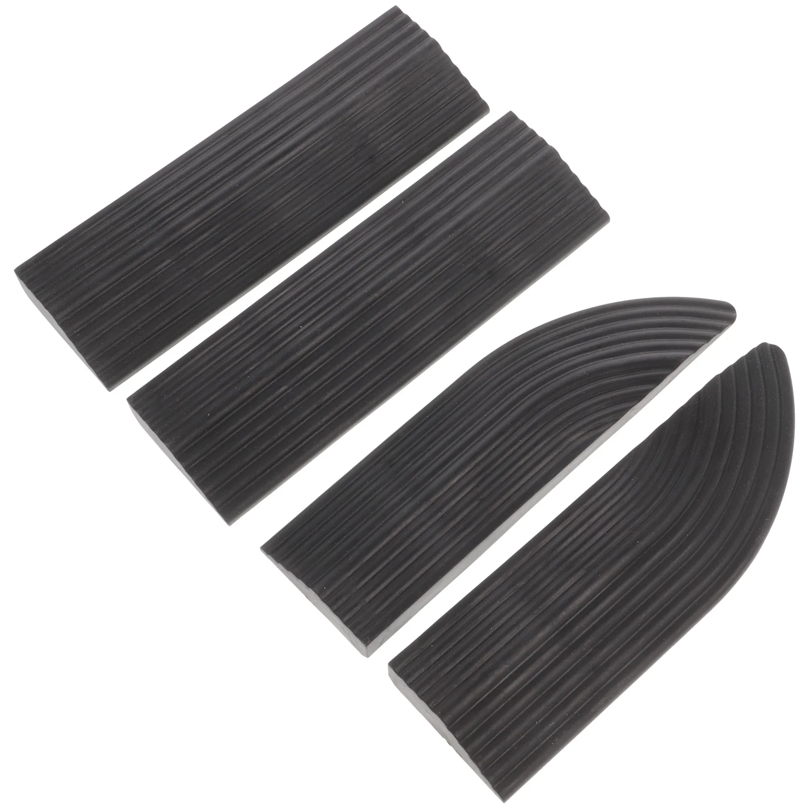 4 Pcs Black Strips Climbing Pad Robot Ramp Anti Slip Rubber Home Indoor Steps Door Slope Thickened Strong Durable
4 Pcs Black Strips Climbing Pad Robot Ramp Anti Slip Rubber Home Indoor Steps Door Slope Thickened Strong Durable