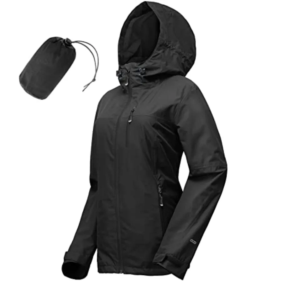 33, 000Feet Packable Rain Jacket Women Lightweight Waterproof Raincoat with Hood Cycling Bike Jacket Windbreaker
33, 000Feet Packable Rain Jacket Women Lightweight Waterproof Raincoat with Hood Cycling Bike Jacket Windbreaker