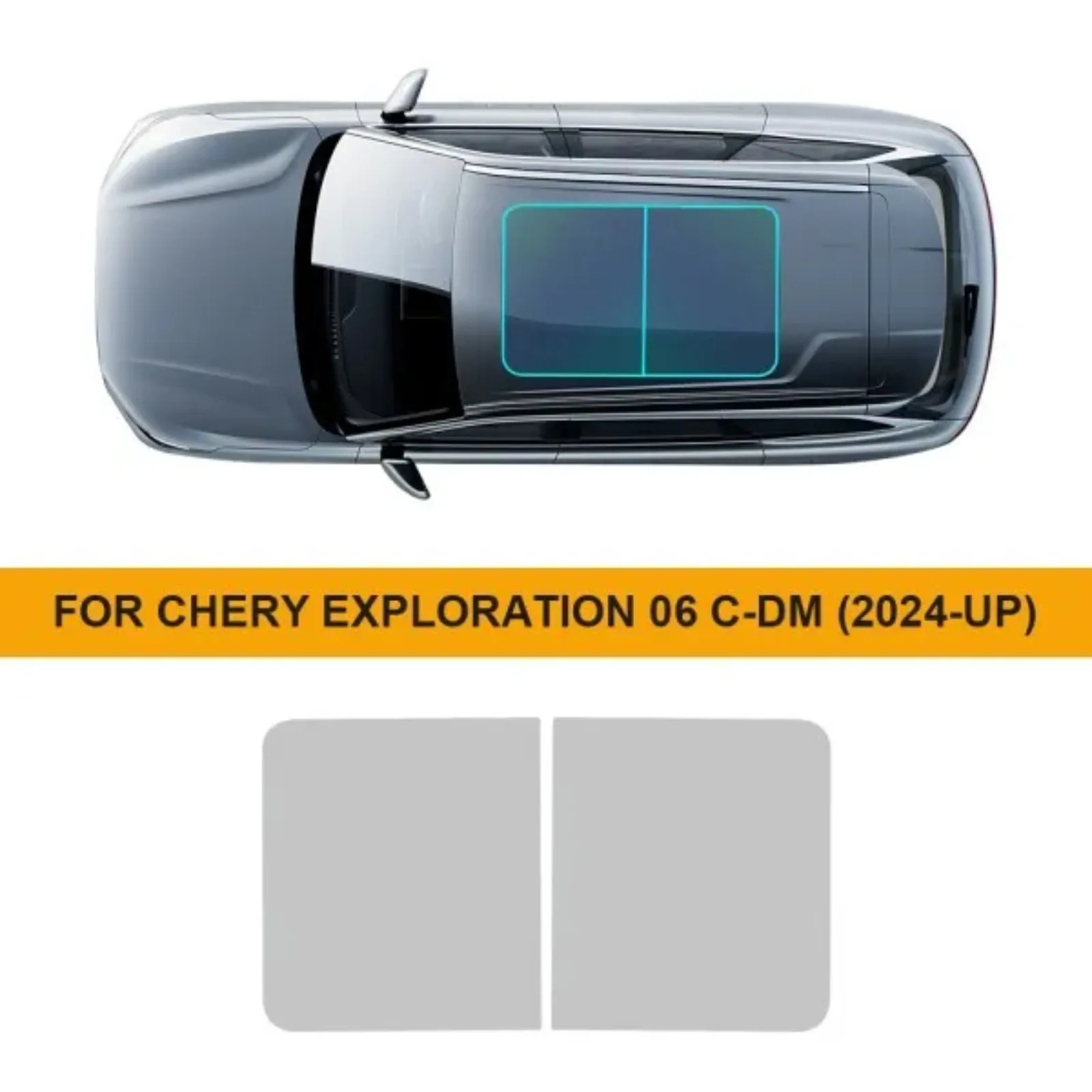 TPU PPF Car Sunroof Insulation Film For Chery Jetour 06 C-DM 1.5T 2024-2026 Ice Armor Protection Resistant Car Sunroof Stickers
TPU PPF Car Sunroof Insulation Film For Chery Jetour 06 C-DM 1.5T 2024-2026 Ice Armor Protection Resistant Car Sunroof Stickers