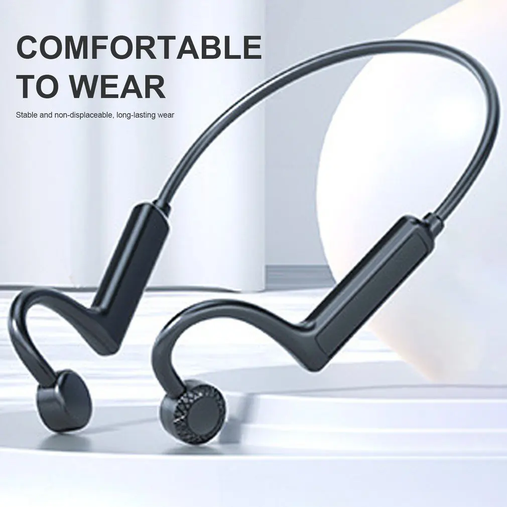 Wireless Bluetoot Earphones Bone Conduction Sports Headphones Waterproof Wear Open-Ear Hook Light Weight Not In-ear Headset
Wireless Bluetoot Earphones Bone Conduction Sports Headphones Waterproof Wear Open-Ear Hook Light Weight Not In-ear Headset