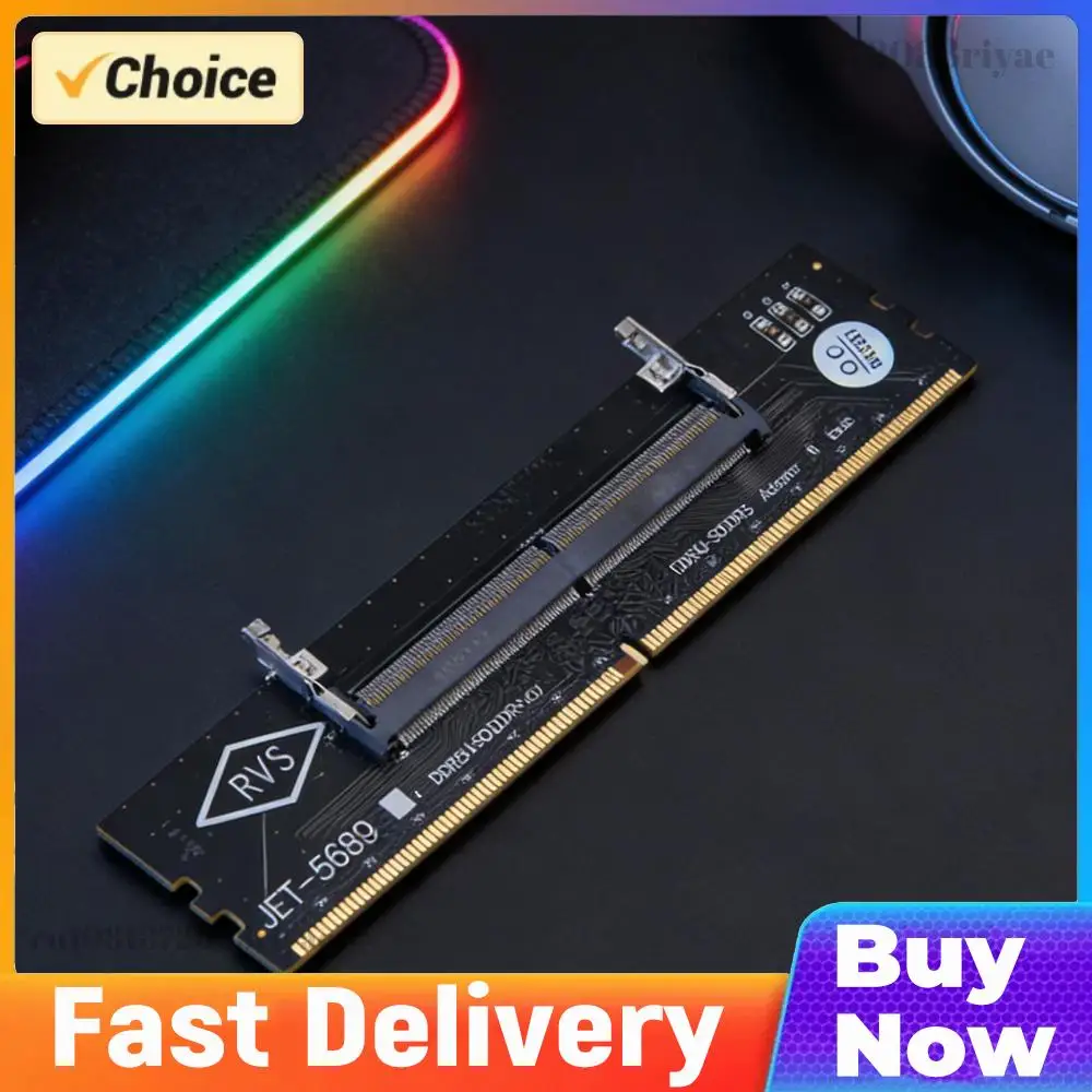 DDR5 Laptop To Desktop Memory Adapter Board Multi-Purpose Memory RAM Connector Converter Adaptor Card DIY Computer PC Accessory
DDR5 Laptop To Desktop Memory Adapter Board Multi-Purpose Memory RAM Connector Converter Adaptor Card DIY Computer PC Accessory
