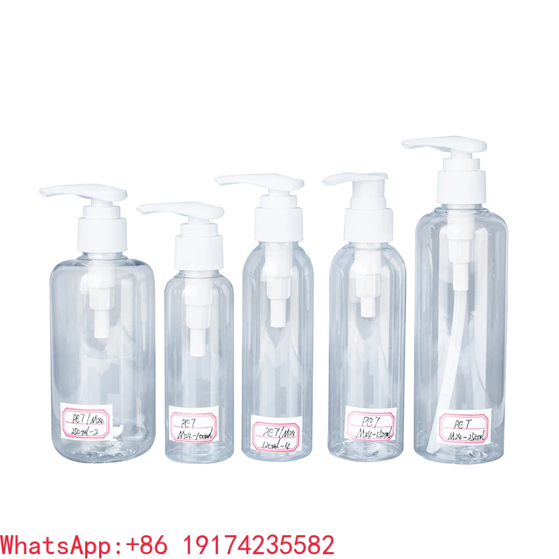 PET Pump Bottle Empty Shampoo Bottle Custom Color Hotel Shampoo Bottle Personal Care Dispenser Pump 100ml 150ml 250ml
PET Pump Bottle Empty Shampoo Bottle Custom Color Hotel Shampoo Bottle Personal Care Dispenser Pump 100ml 150ml 250ml