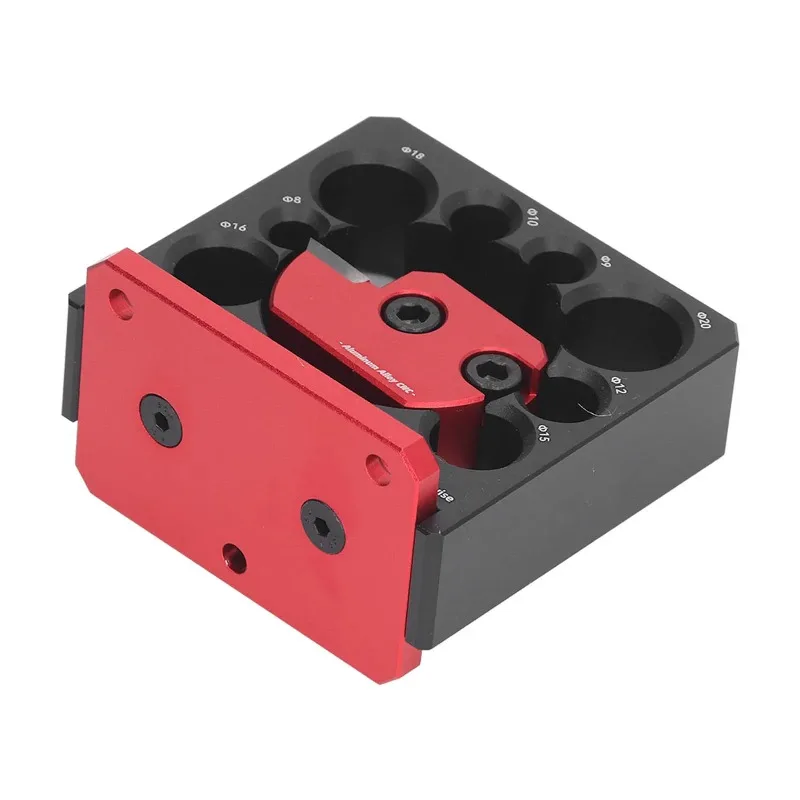 8 Hole Dowel Maker Jig 8-20mm Adjustable Aluminium Alloy Electric Drill Milling Solid Wood Round Rod Woodworking Auxiliary Tool
8 Hole Dowel Maker Jig 8-20mm Adjustable Aluminium Alloy Electric Drill Milling Solid Wood Round Rod Woodworking Auxiliary Tool