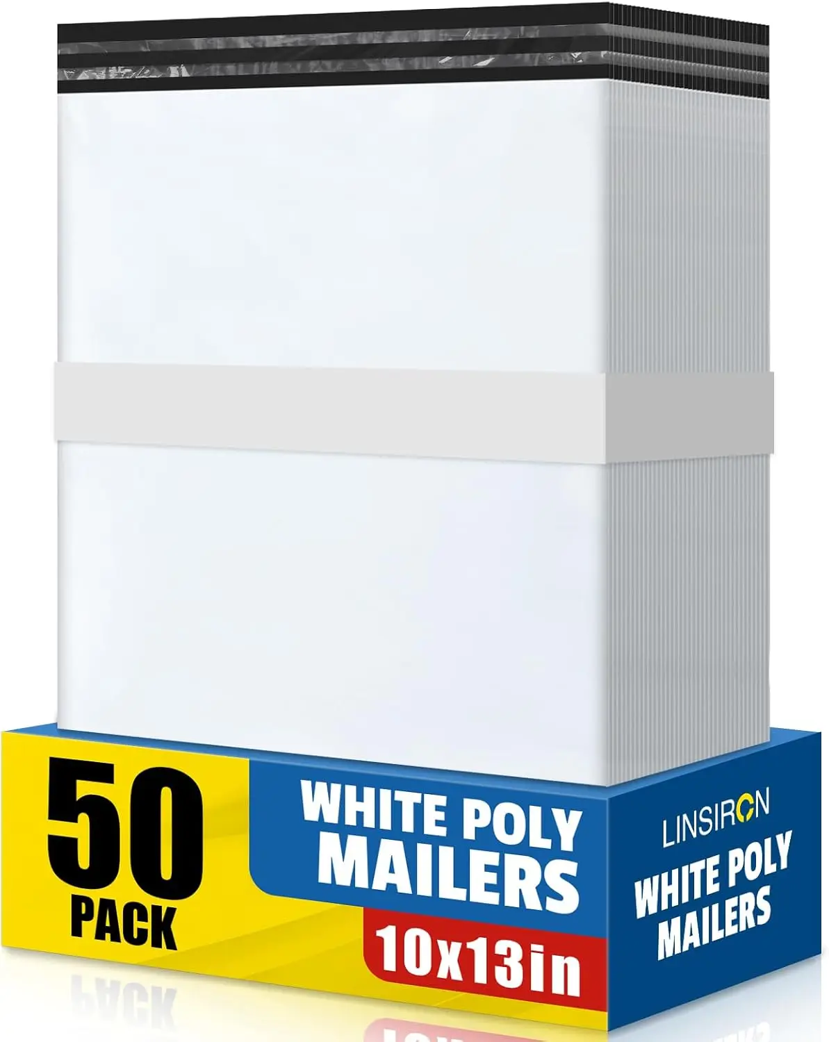 50 Pcs 10x13 Poly Mailers, Waterproof & Tear-Resistant Shipping Bags for Clothing & Small Business
50 Pcs 10x13 Poly Mailers, Waterproof & Tear-Resistant Shipping Bags for Clothing & Small Business
