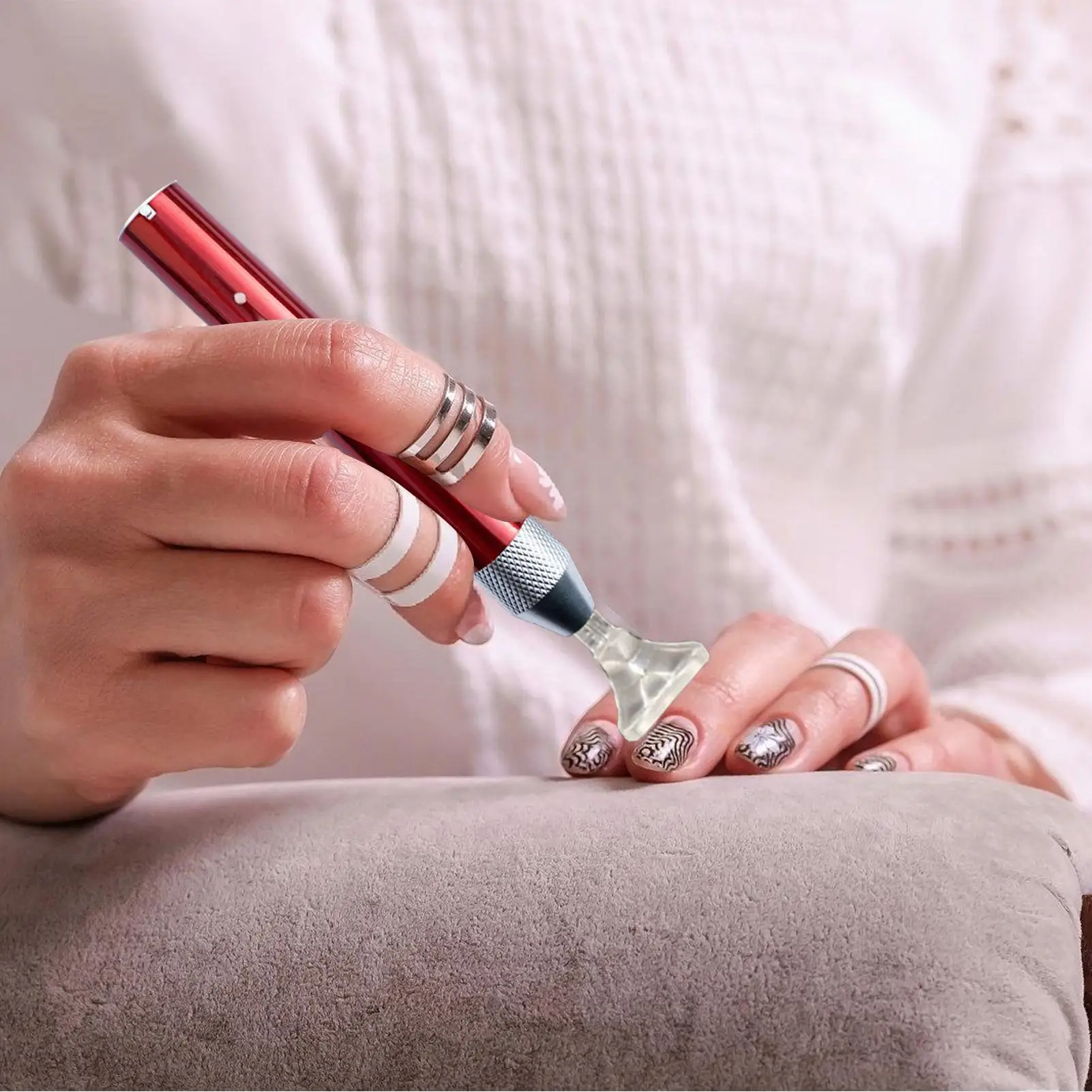 Rhinestone Art Painting Pen Rhinestone Art Accessories Pens With LED Light Craft Project Tool For Mobile Phone Nail Decoration
Rhinestone Art Painting Pen Rhinestone Art Accessories Pens With LED Light Craft Project Tool For Mobile Phone Nail Decoration