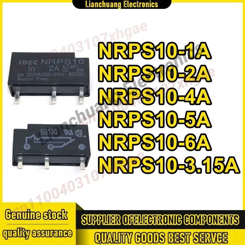 NRPS10-1A NRPS10-2A NRPS10-4A NRPS10-5A NRPS10-6A NRPS10-3.15A IDEC New Original in stock
NRPS10-1A NRPS10-2A NRPS10-4A NRPS10-5A NRPS10-6A NRPS10-3.15A IDEC New Original in stock